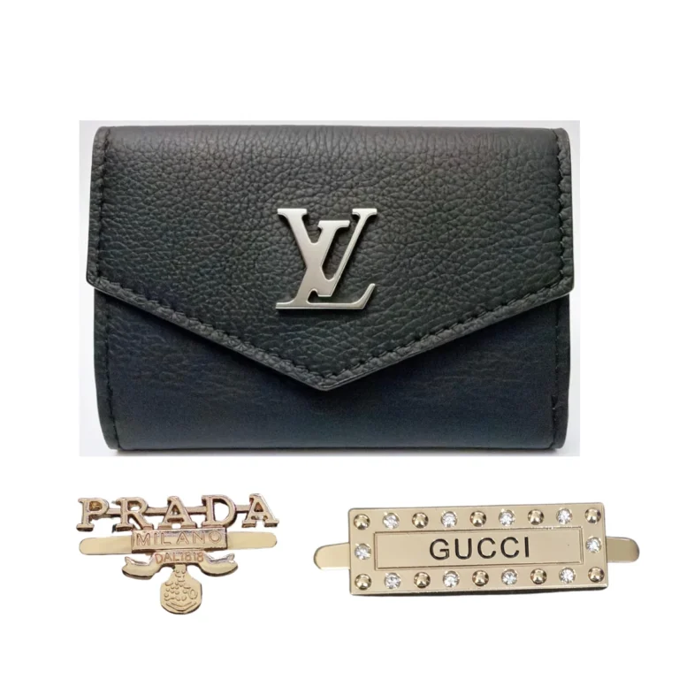 Golden Metal Bag Logos