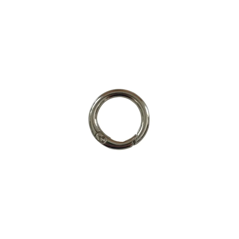 Spring O-Ring Clasps Silver