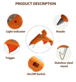Fast Heating Hot Melt Glue Gun