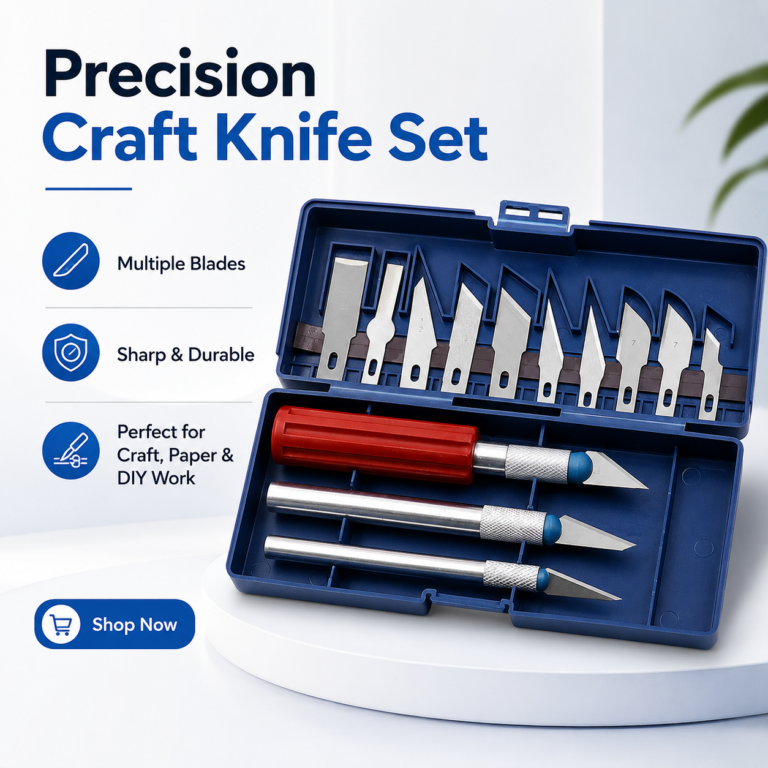 Precision Craft Knife Set with 13 Blades