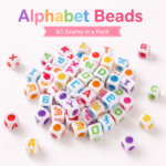 White Cube Multicolor Letters