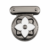 Floral Round Lock – Black