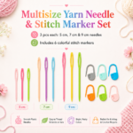 Needles & Stitch Markers Set (15 Pcs)