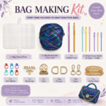 Complete Crochet Bag Craft Kit for Beginners