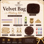 Velvet Bag Making Kit for Beginners