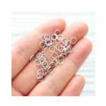 Premium Jump Rings for Jewelry Making (25g)