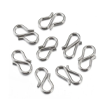 Premium Stainless Steel S-Buckles (20 Pcs)