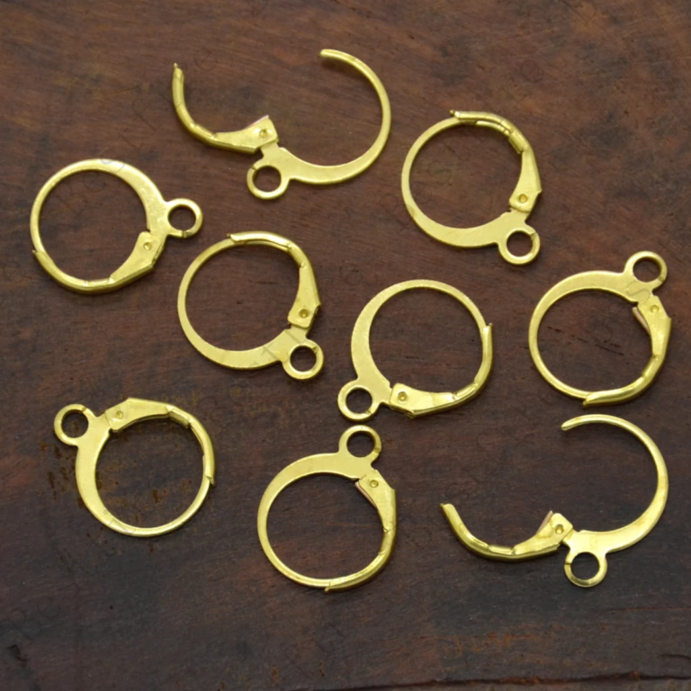 Premium Steel Earring Hooks (70–80 Pcs)