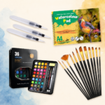36 Colour Watercolour Kit