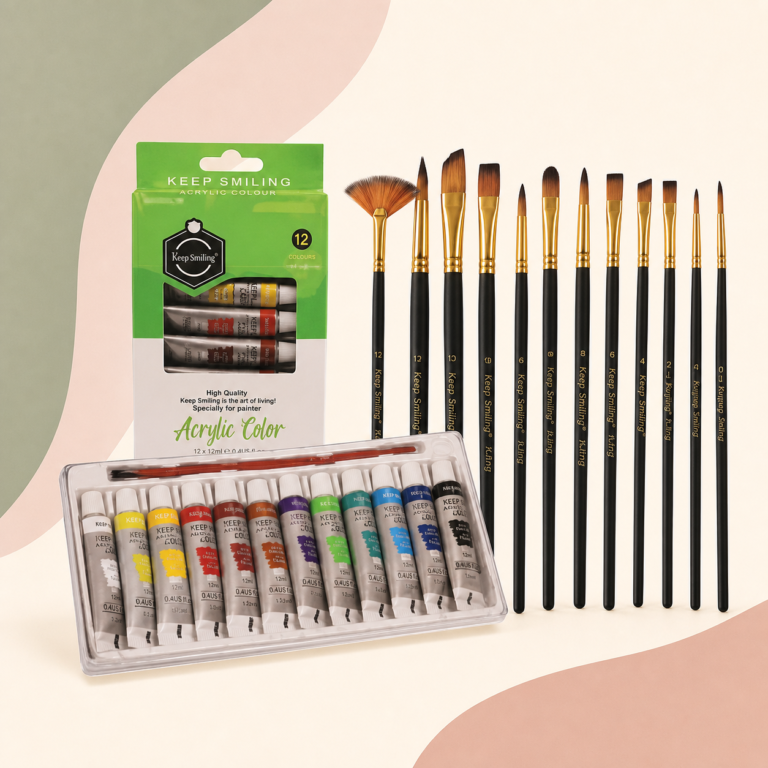 Keep Smiling Acrylic Painting Kit