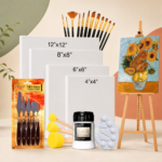Professional Acrylic Wooden Easel Kit