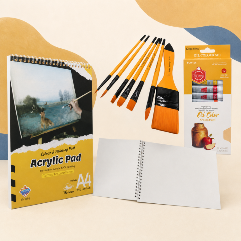 Oil Painting A4 Pad Kit