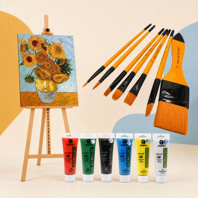 Acrylic Wooden Easel Kit
