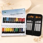 Oil Paints Brush Kit