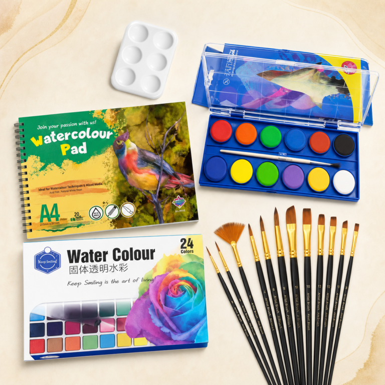 Watercolour A4 Pad Kit