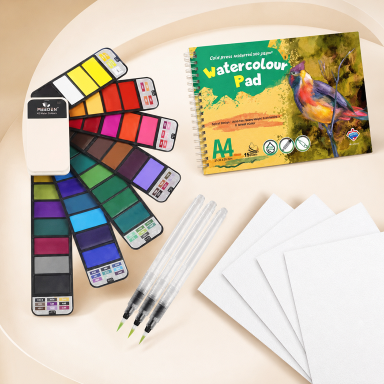 Portable Watercolour 57pc Kit